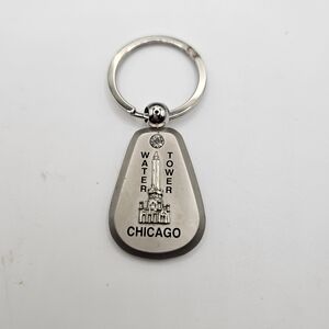 Chicago Water Tower Keychain